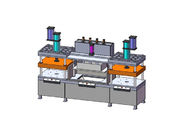 Halb automatische Papiermasse formte Pappteller-Herstellungs-Maschine für PC des Nahrungsmittelbehälter-700/Stunde