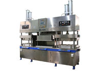 Halb automatische Papiermasse formte Pappteller-Herstellungs-Maschine für PC des Nahrungsmittelbehälter-700/Stunde